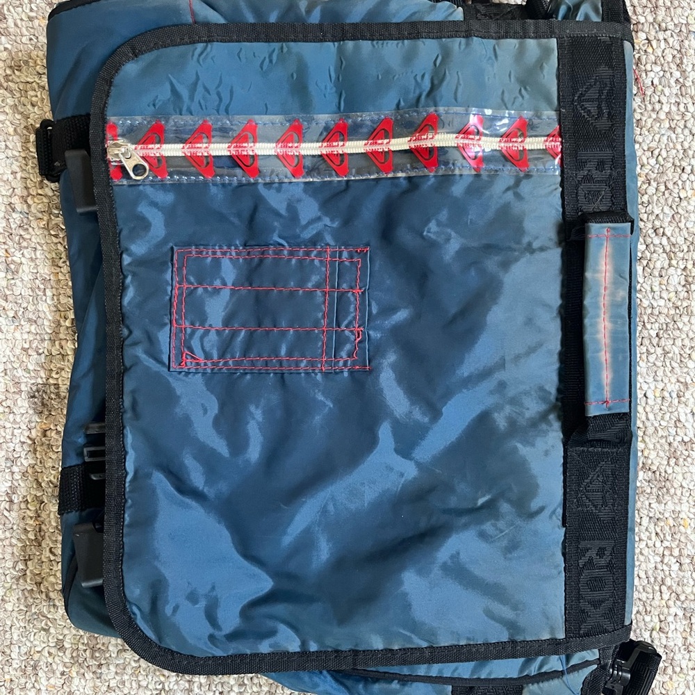 Roxy Quicksilver Messenger Bag 1990s Y2K